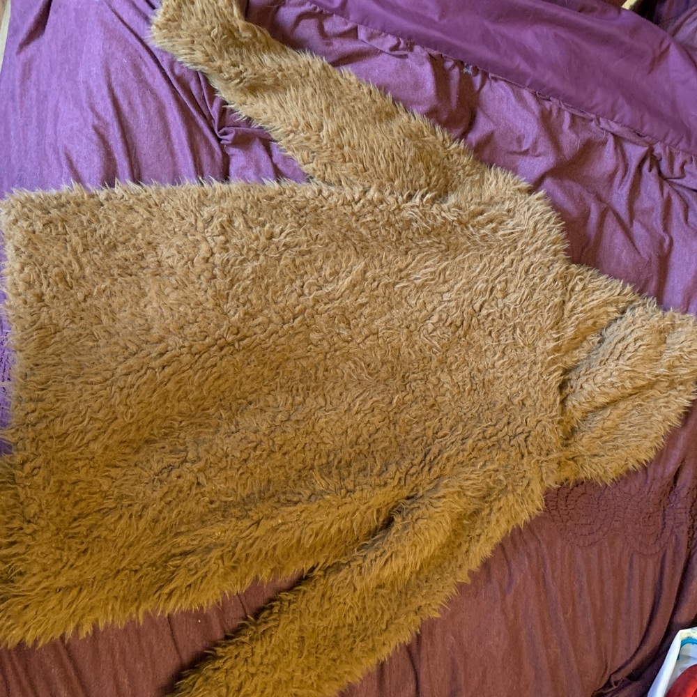 Camel Teddy Bear Jacket - image 3